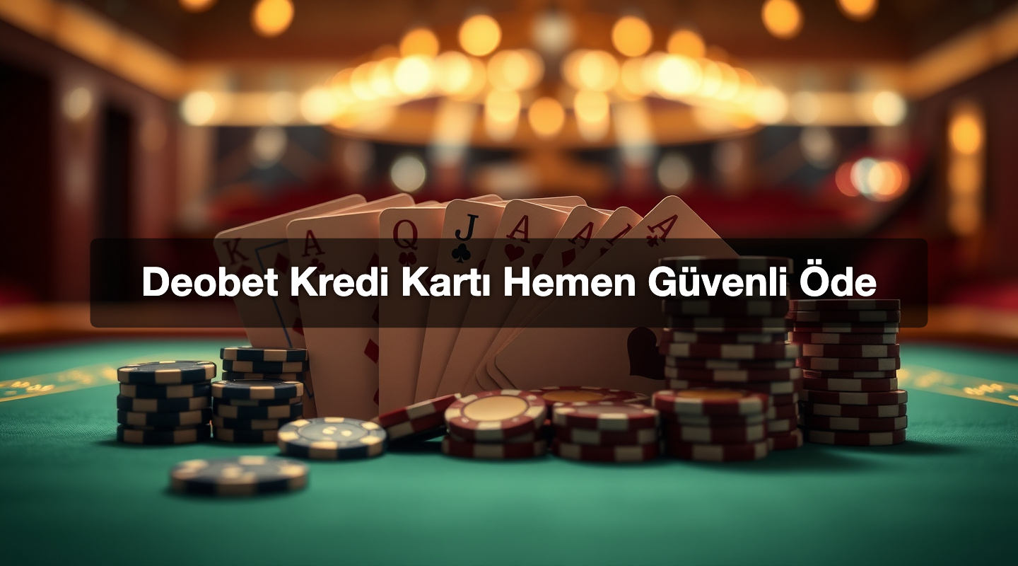 Deobet Kredi Kartı Hemen Güvenli Öde